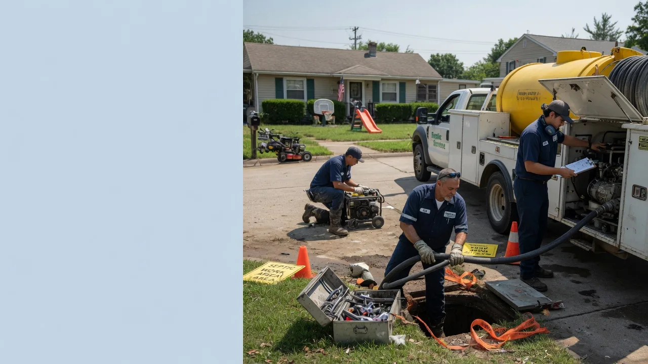 Septic Tank Pumping in Blue Island, IL near me